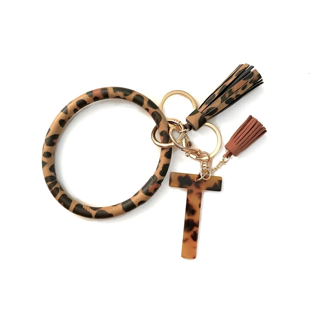 Bangle Keychain with Initial - Picture 4 of 5